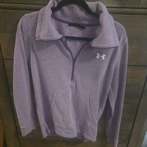 Under Armour Lavender Half-Zip Fleece